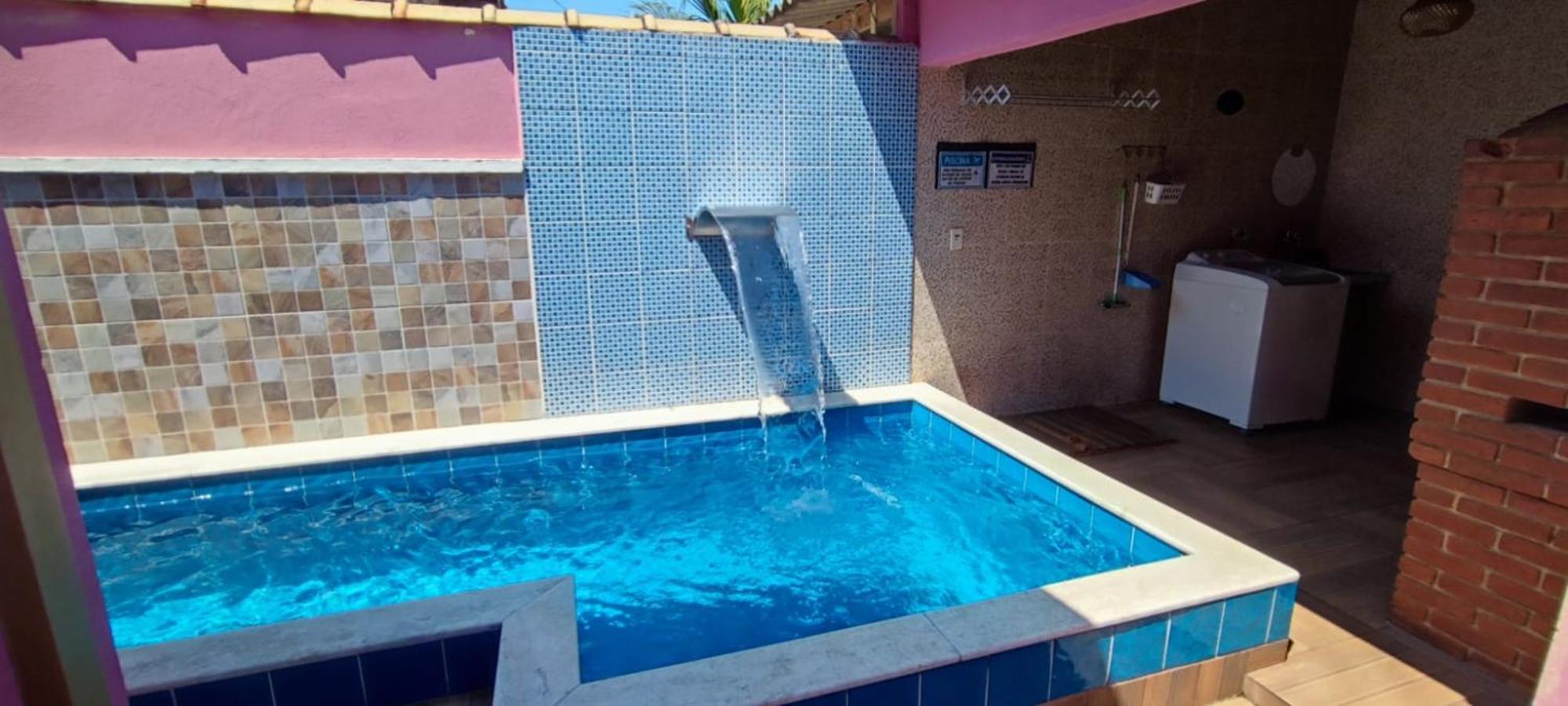 Casa Rosa De Peruibe - Casa De Temporada 3 Dormitorios, 10 Hospedes, Piscina, Wi-Fi, Netflix, 800 Metros Da Praia Экстерьер фото