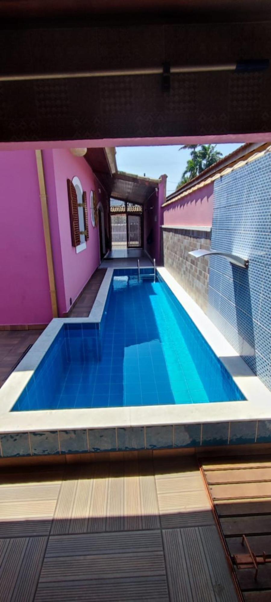 Casa Rosa De Peruibe - Casa De Temporada 3 Dormitorios, 10 Hospedes, Piscina, Wi-Fi, Netflix, 800 Metros Da Praia Экстерьер фото